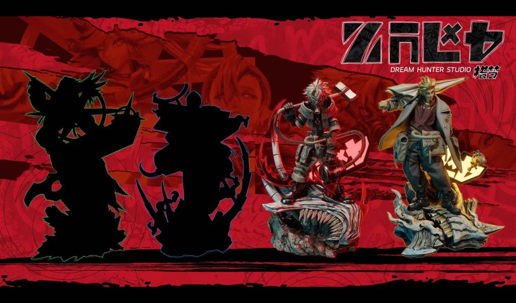 【預定】獵夢《廢淵戰鬼》雕像系列 001 路德 002 恩琴 