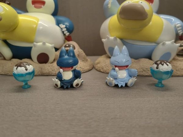 【海外代購】月見山 寶可夢小景系列001 沙灘卡比獸 