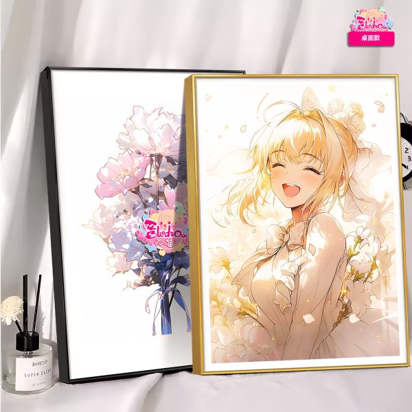 【海外代購】阿喵畫社 花早遇間 吾王saber 8k超大高清裝飾畫 