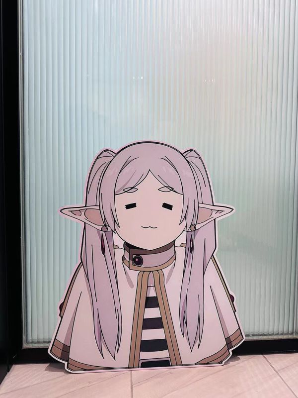 【海外代購】千鳥社 芙莉蓮Frieren魔法讓精靈表情包可愛大立牌 