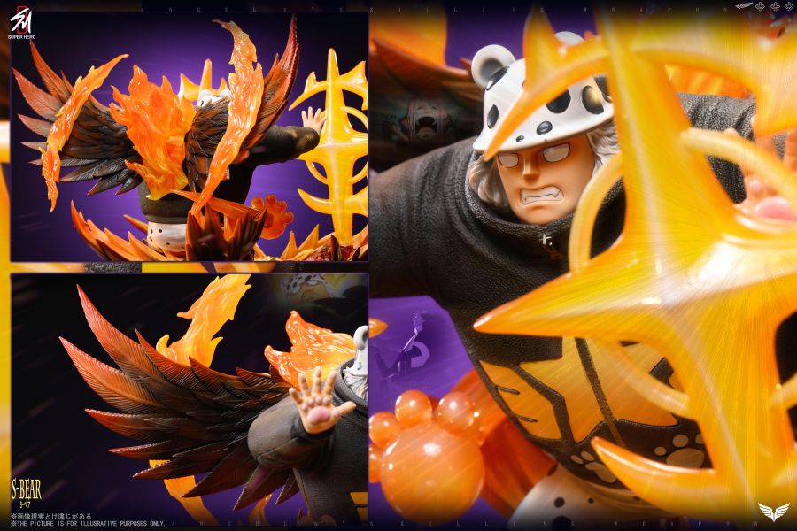 【預定】超英 SUPER HERO 熾天使七武海系列，第三彈：熾天使S熊 