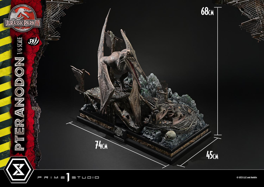 【預定】Prime 1 P1S 1/6 侏羅紀公園3 Pteranodon 翼龍 標準版 