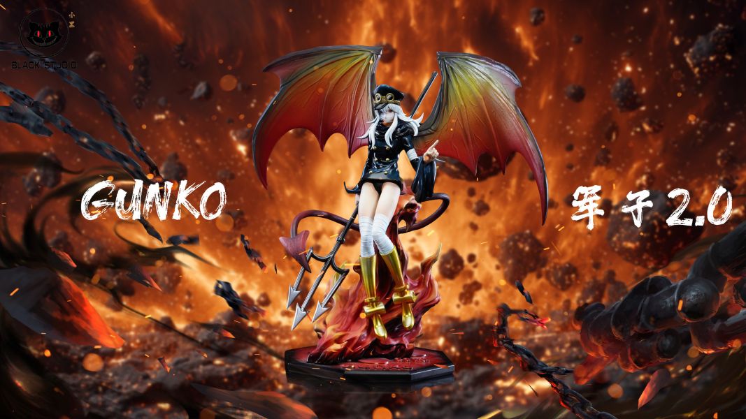 【預定】Black 小黑 私定係列補全神之騎士團第三彈 麒麟戈姆聖2.0 惡魔軍子2.0 