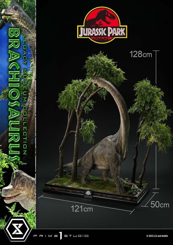【預定】Prime 1 P1S 1/15 侏羅紀公園（電影）腕龍 LMCJWF-05/S 雕像 