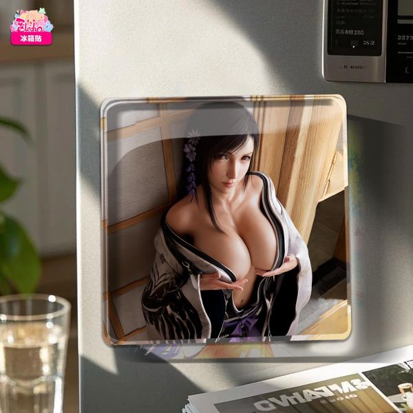 【海外代購】阿喵畫社 動漫冰箱貼第六十八彈蒂法純享版 高透亞克力磁吸冰箱貼 