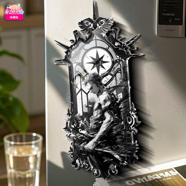 【海外代購】阿喵畫社 動漫冰箱貼第九彈 高透亞克力磁吸冰箱貼 