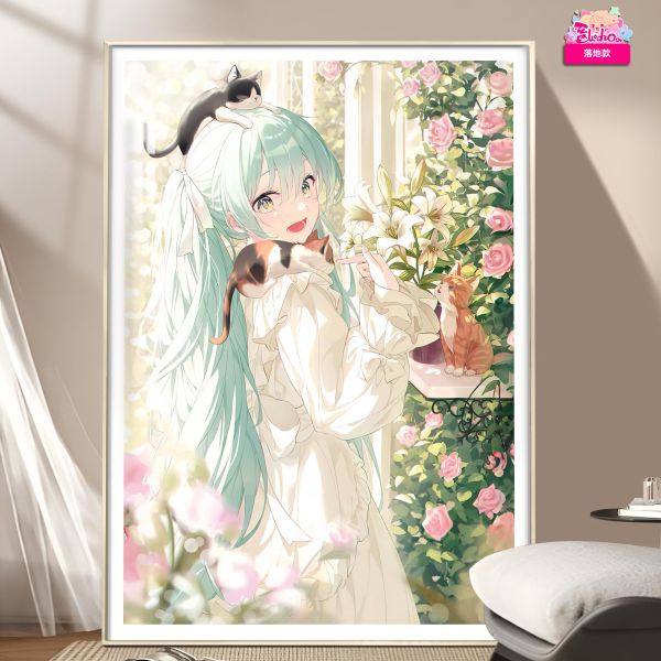 【海外代購】阿喵畫社 迎辰 初音未來 8k超清裝飾畫 