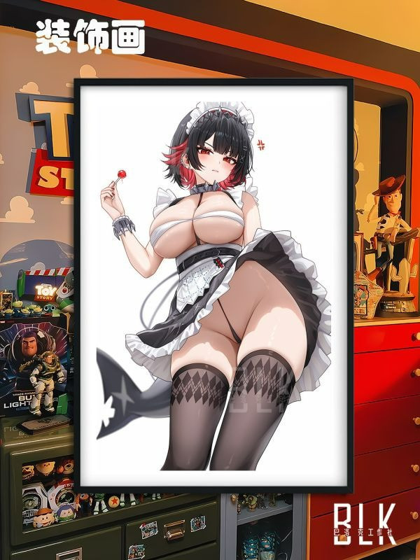 【海外代購】巴洛克 《生氣鯊魚妹》艾蓮·喬絕區零Ellen裝飾畫