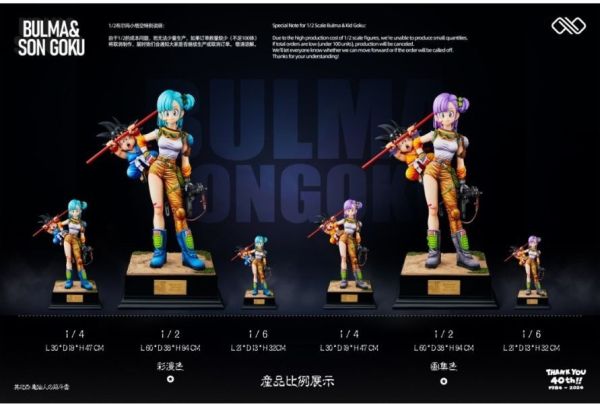 【預定】無限 ∞ Infinite 扉頁40週年名場面系列 第二彈 布瑪 & 小悟空 
