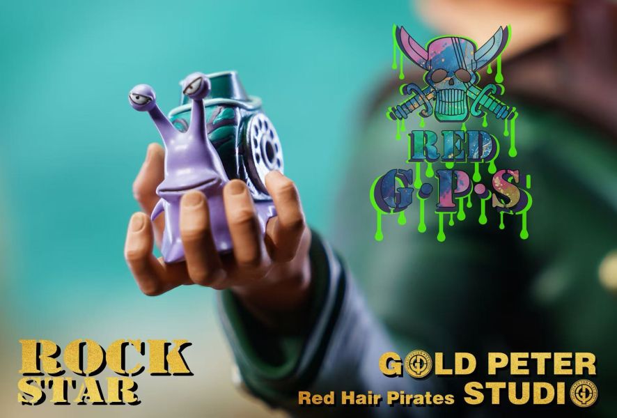 【預定】GP GOLD PETER 紅髮海賊團 新進幹部「洛克之星」洛克斯達（紅團第九款） 