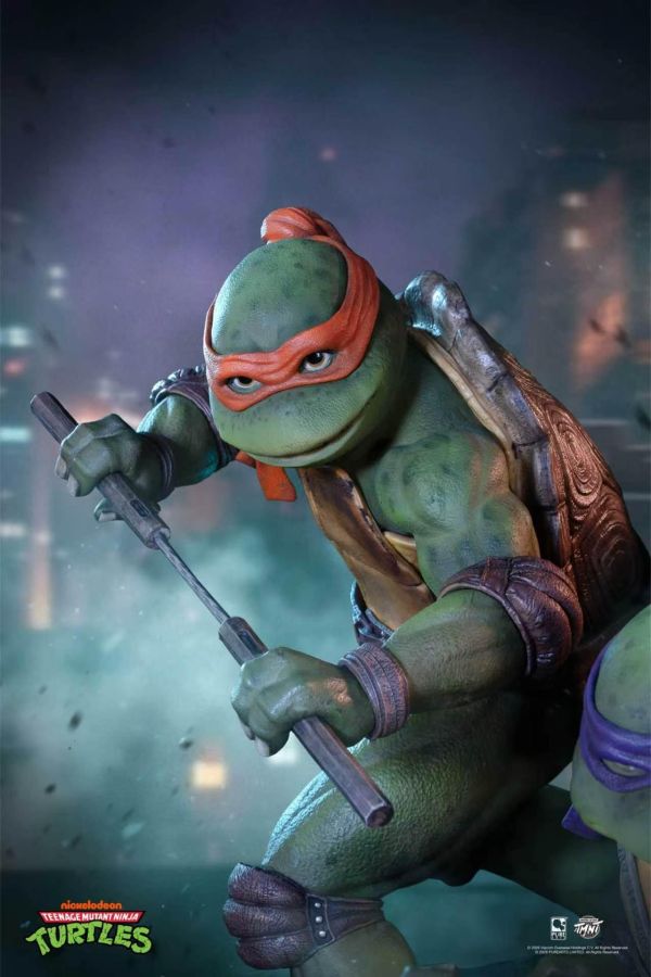 【預定】PureArts PA 忍者龜 1/6 電影版場景雕像（TEENAGE MUTANT NINJA TURTLES 1/6 SCALE MOVIE DIORAMA） 