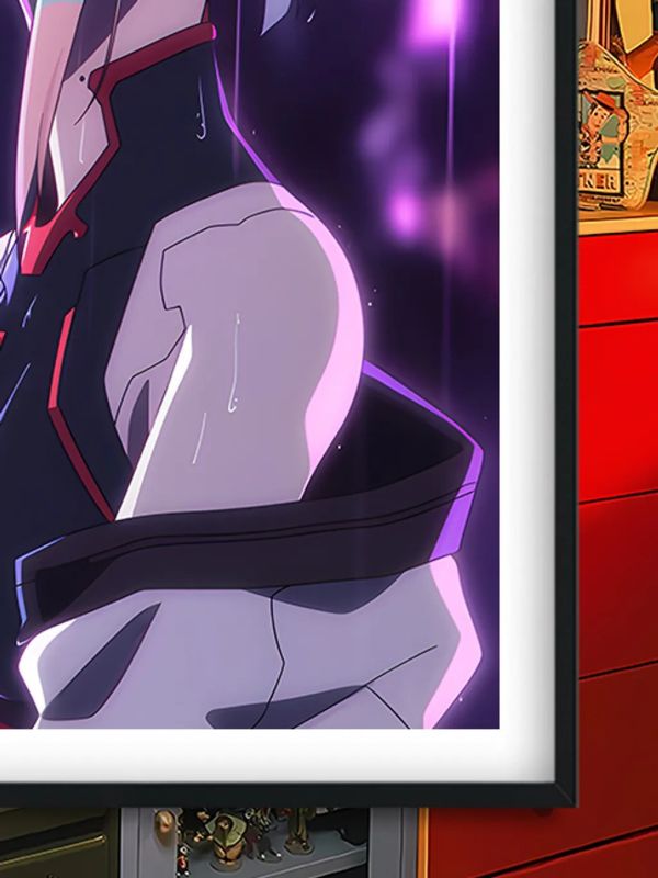 【海外代購】巴洛克 《雨中露西》賽博朋克邊緣行者裝飾畫冰箱貼 