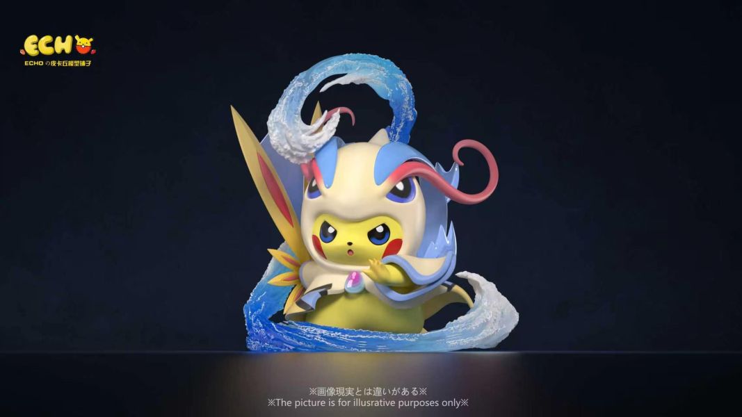 【預定】ECHO 皮卡丘模型鋪子 皮模鋪 美娜斯變裝皮卡丘 