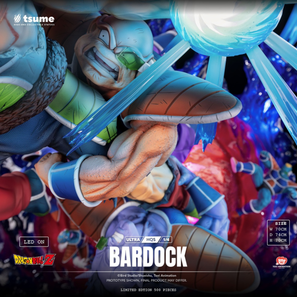 【預定】TSUME Ultra HQS BARDOCK 七龍珠 巴達克 