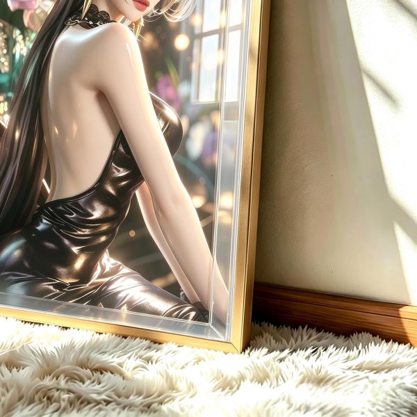 【海外代購】阿喵畫社 絕色天香 魅影女帝-漢庫克 新品8K主題超清裝飾畫 冰箱貼 透明卡磚 