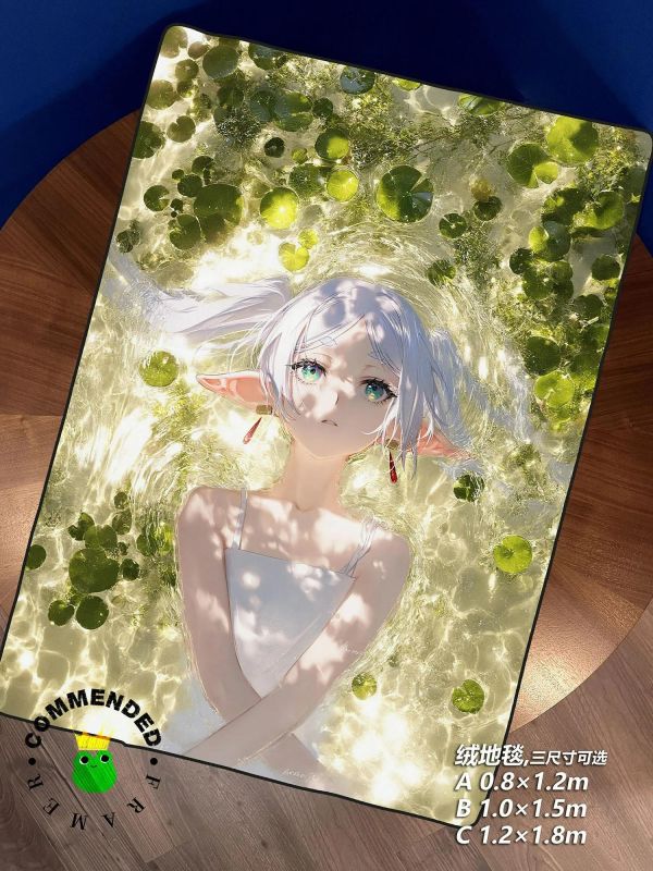 【海外代購】皇呱 《清潭芙影》葬送的芙莉蓮裝飾畫 午睡毯 地毯 