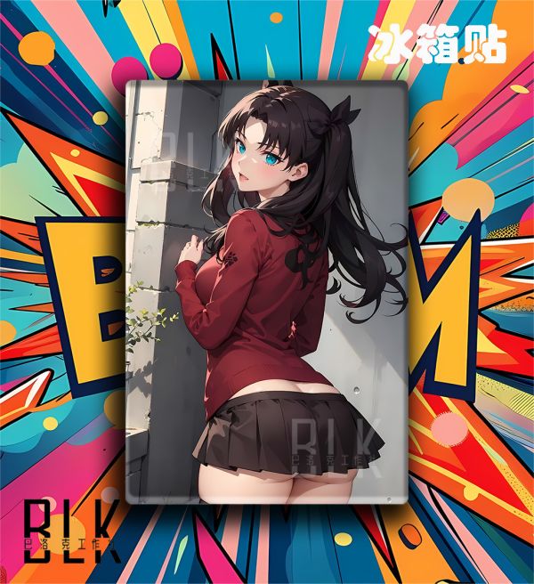 【海外代購】巴洛克 《遠坂凜》Fate紅色惡魔五大元素讓遊戲動畫裝飾