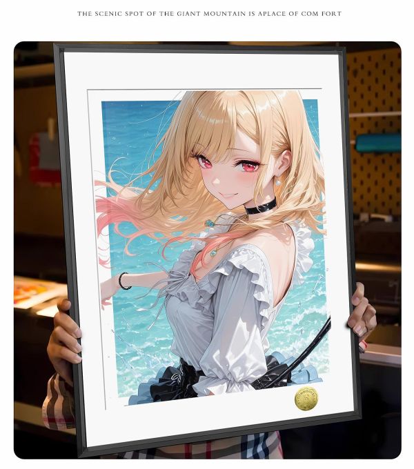 【海外代購】皇呱 《夏日海夢》 更衣人偶墜入愛河喜多川海夢同人周邊裝飾畫 午睡毯 地毯 