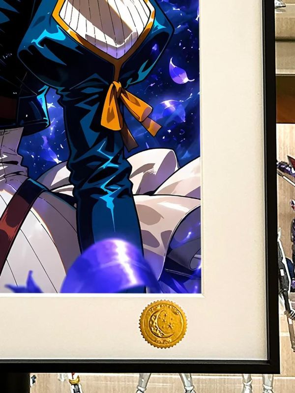 【海外代購】星空 《蘭花薇爾莉特》紫羅蘭永恆花園裝飾畫 