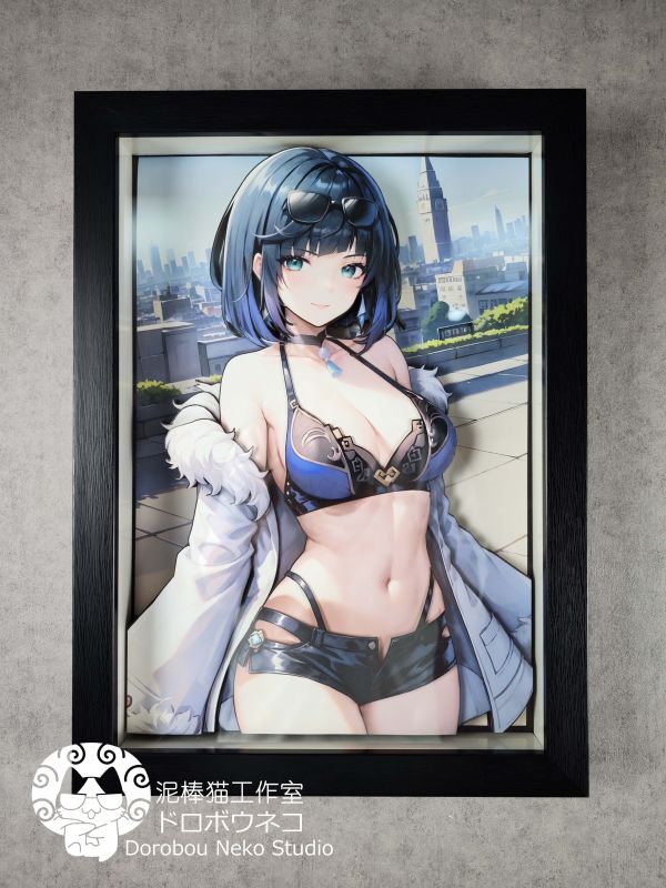 【海外代購】泥棒貓 DSRL 015 夜闌 立體畫01 