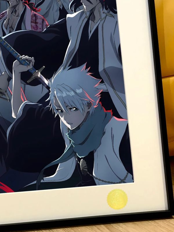 【海外代購】星空 《血戰篇十三隊》死神bleach護庭十三隊境·界裝飾畫 