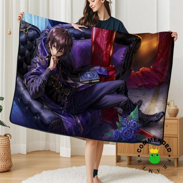 【海外代購】皇呱 《帝國皇子魯路修第二彈》反叛的魯路修裝飾畫 午睡毯 地毯 