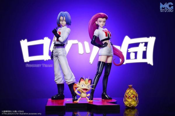 【預定】MG scaleworld比例世界 火箭隊武藏小次郎及寶可夢 圖鑑比例 