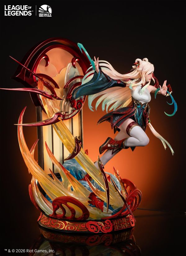 【預定】開天 《英雄聯盟》剪紙仙靈 艾瑞莉亞 1/4全身像 