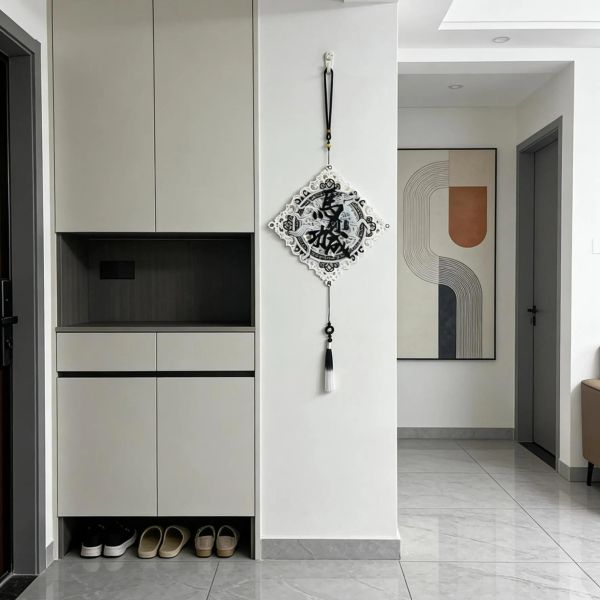 【海外代購】阿喵工坊 墨染馬到成功福字掛件 