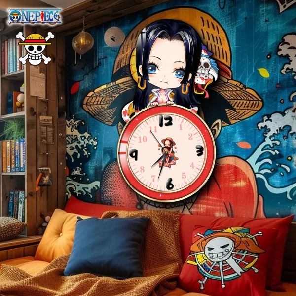 【海外代購】阿喵畫社 海賊王 女帝鐘錶 異形時鐘 