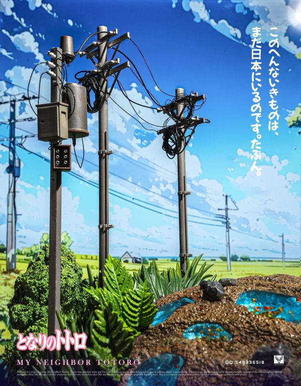 【預定】白鹿 宮崎駿系列 第三彈 收藏級雕像龍貓 貓車 