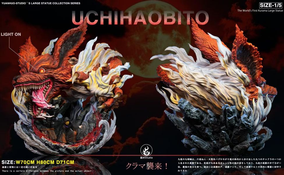 【預定】圓火 週年鉅作 九尾虎皮帶土 