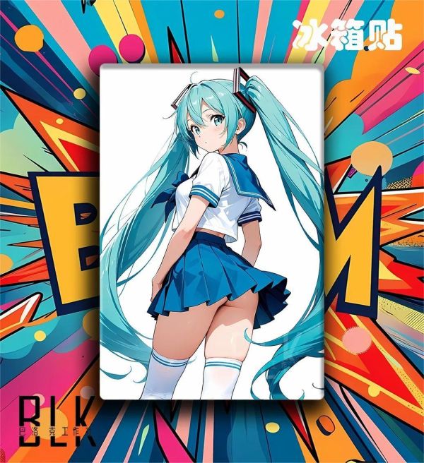 【海外代購】巴洛克 《水手服初音》初音未來歌姬miku公主殿下裝飾畫 