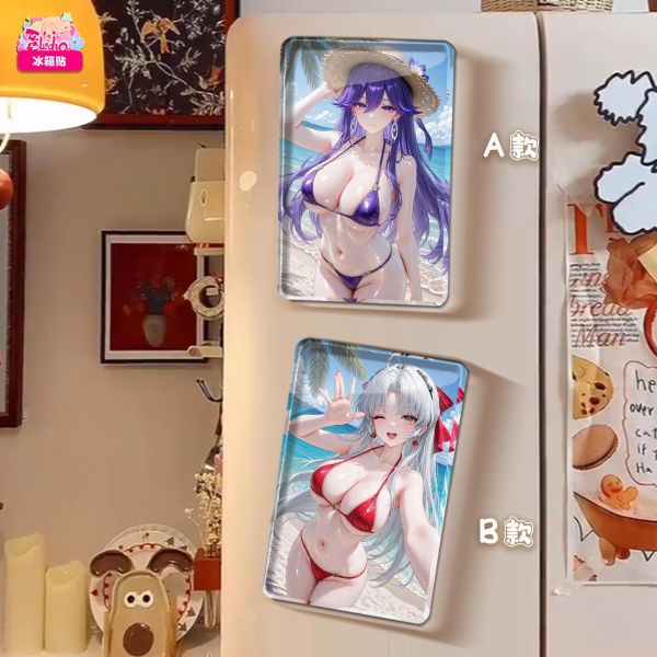 【海外代購】阿喵畫社 海景風情 雷電將軍珂萊塔雙聯第二彈 8k主題高清裝飾畫 護腕滑鼠墊 冰箱貼 