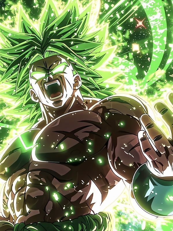 【海外代購】星空 《布羅利》龍珠超級賽亞人菠夢裝飾畫 