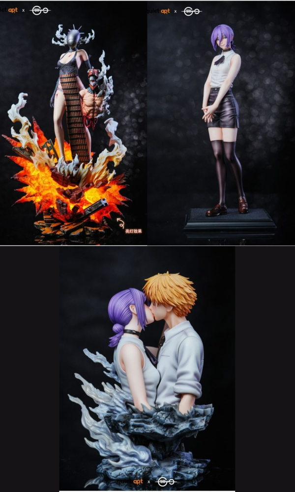 【預定】QuietArt Hera 炸彈惡魔 波姆&蕾塞&Kiss胸像 