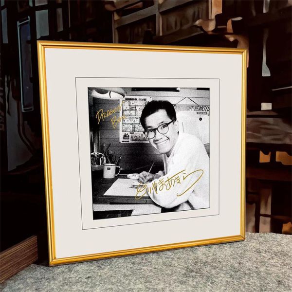 【海外代購】千鳥社 鳥山明擺台 七龍珠孫悟空簽名裝飾畫擺台 