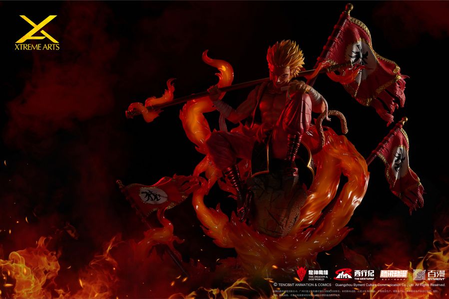 【海外代購】【40CM】XtremeArts 造極 《西行紀》正版授權 浴火重生 孫悟空 