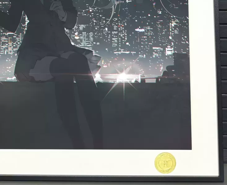【海外代購】H2 《初音落淚》miku大蔥公主殿下動漫二次元裝飾畫 