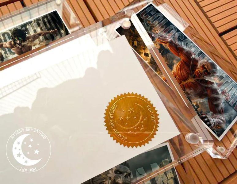 【海外代購】星空《九大巨人迷你版畫》進擊的巨人裝飾畫 