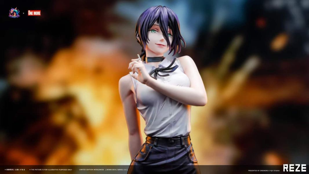 【預定】ONE MORE YQY 聯名新作 · 鏈鋸人·炸彈惡魔·雷潔 