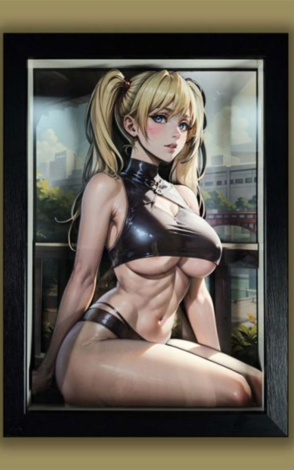 【海外代購】泥棒貓 DSMG-040 Naruto 色彩誘術 鳴人 立體裝飾畫 