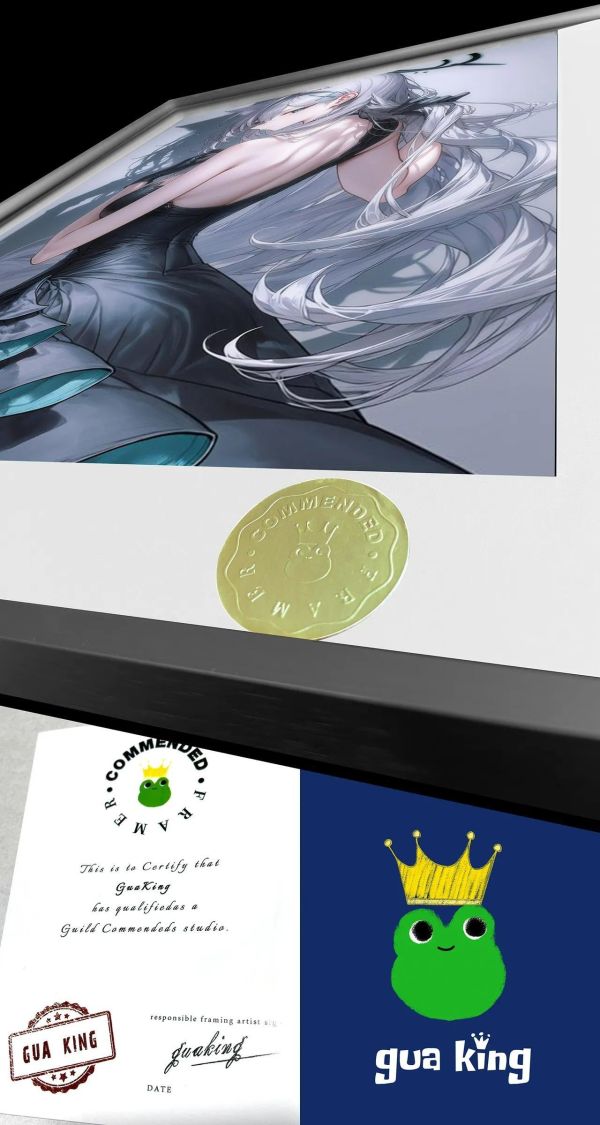 【海外代購】皇呱 《月落白狐》蔚藍檔案砂狼白子裝飾畫 午睡毯 地毯 
