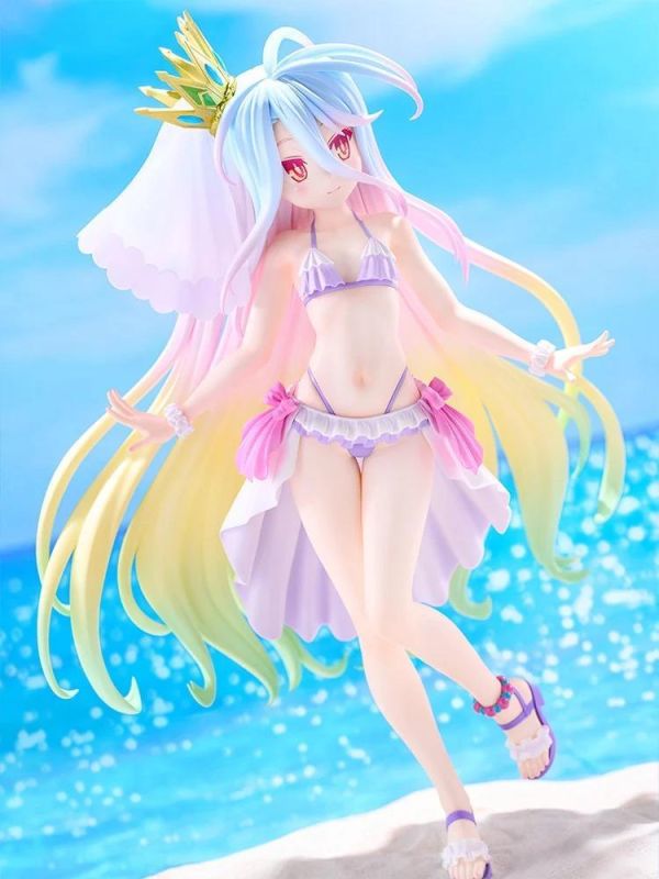 【PVC預定】FuRyu TENITOL TALL 遊戲人生 白色 泳裝禮服 