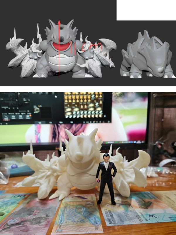 【預定】壹伍壹只鉛筆 板木大怪獸企劃 第一彈 鐵甲暴龍 
