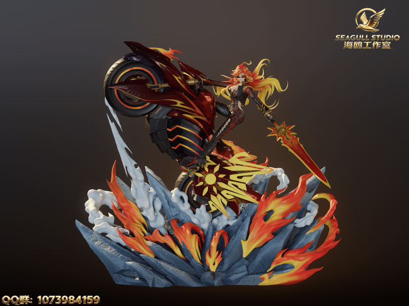 【預定】海鷗 SEAGULL 原神場景雕像第一彈 — 火神瑪薇卡 