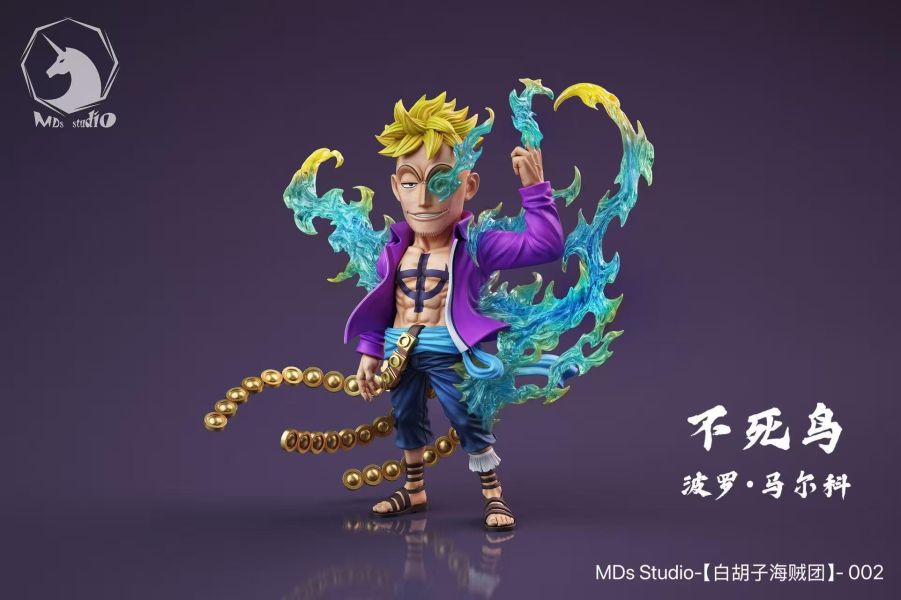【預定】MDS 白鬍子海賊團002 馬爾科 