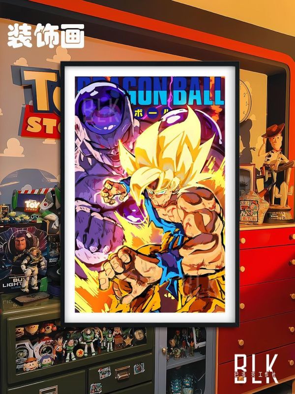 【海外代購】巴洛克 《弗利薩篇》裝飾畫 七龍珠 