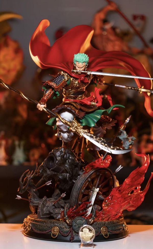 『海外全新品出清-僅一體』東映 海賊王 正版授權 中國風索隆 出清品無售後 