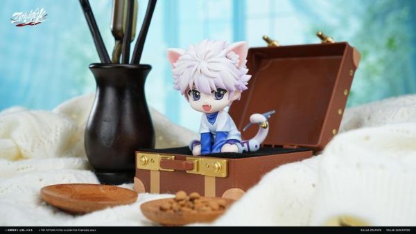 【預定】Zoldyck（ZDK） Q版貓貓系列－奇犽＆伊耳謎 獵人 HUNTER×HUNTER 